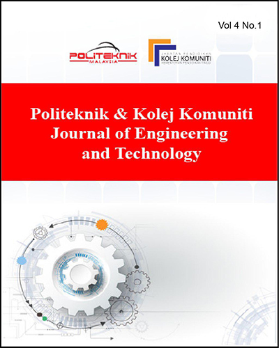 					View Vol. 4 No. 1 (2019): Politeknik & Kolej Komuniti Journal of Engineering and Technology
				