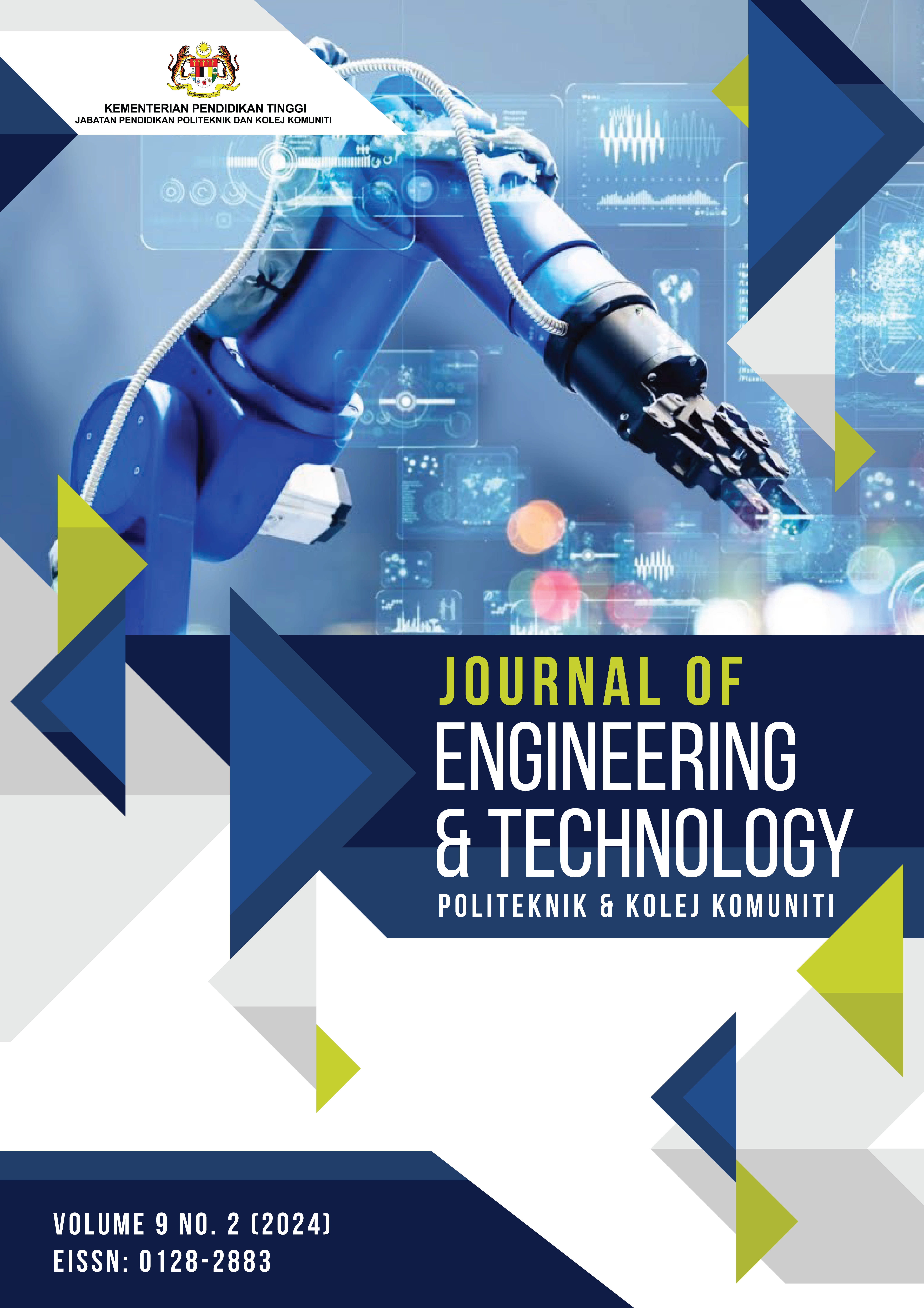 View Vol. 9 No. 2 (2024): Politeknik & Kolej Komuniti Journal of Engineering and Technology